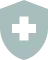 Icon of a health shield